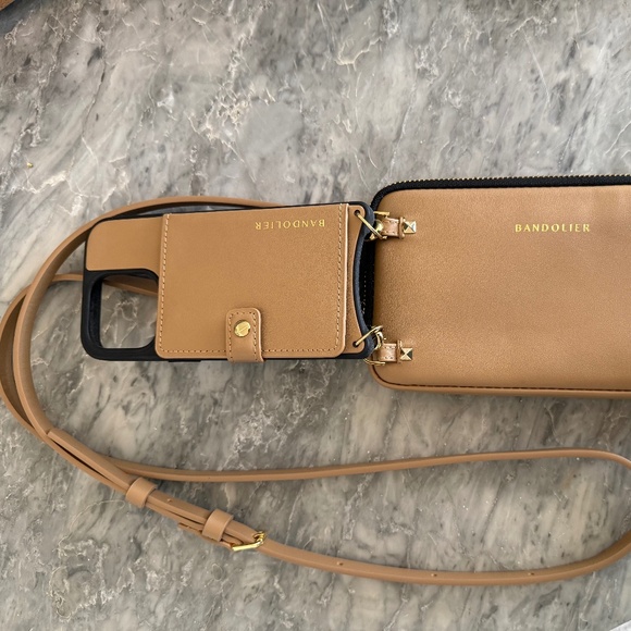 Bandolier Accessories - Bandolier Mila MagSafe iPhone 14 case, strap and pouch